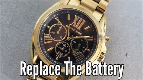 change michael kors battery|Michael Kors authorized watch repair.